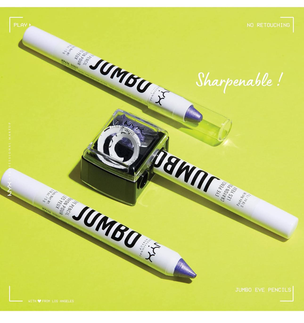 Nyx Jumbo Eye Pencil 604 Milk 3pack