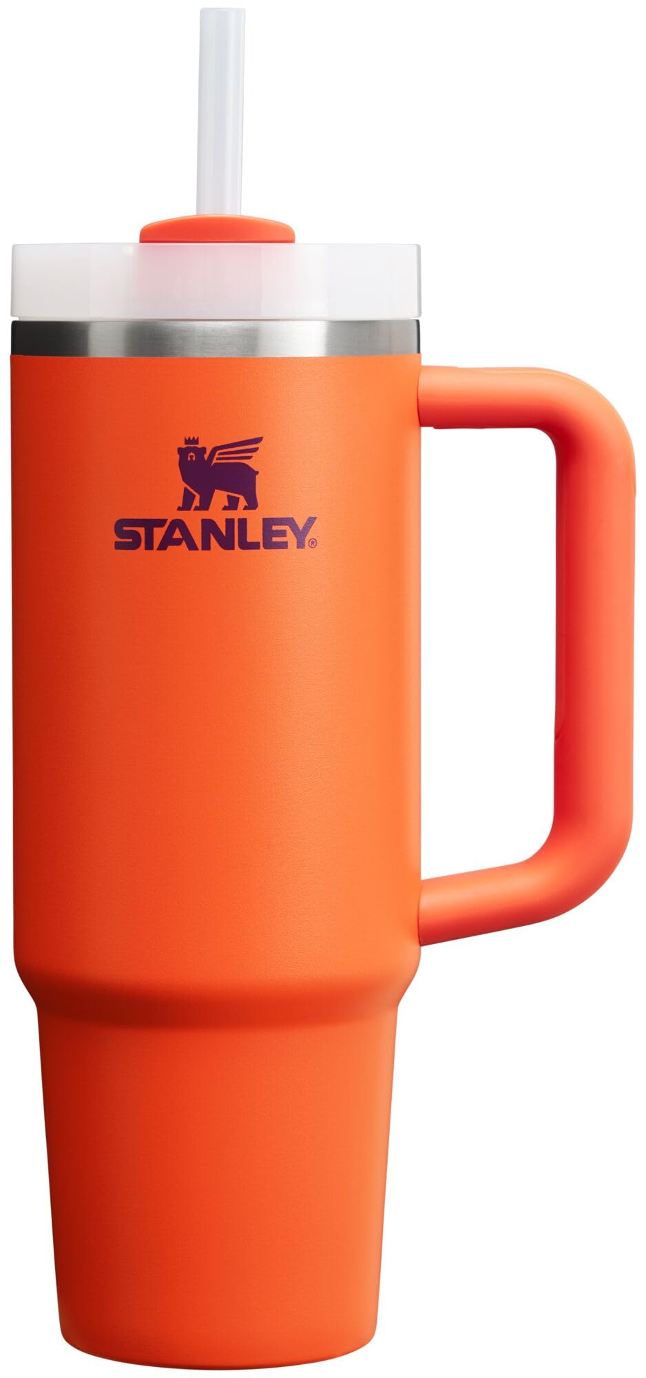 STANLEY Quencher H2.0 Tumbler with Handle and Straw 30 oz | Flowstate 3-Position Lid | Cup Holder Compatible for Travel | Insulated Stainless Steel Cup | BPA-Free | Tigerlily Plum