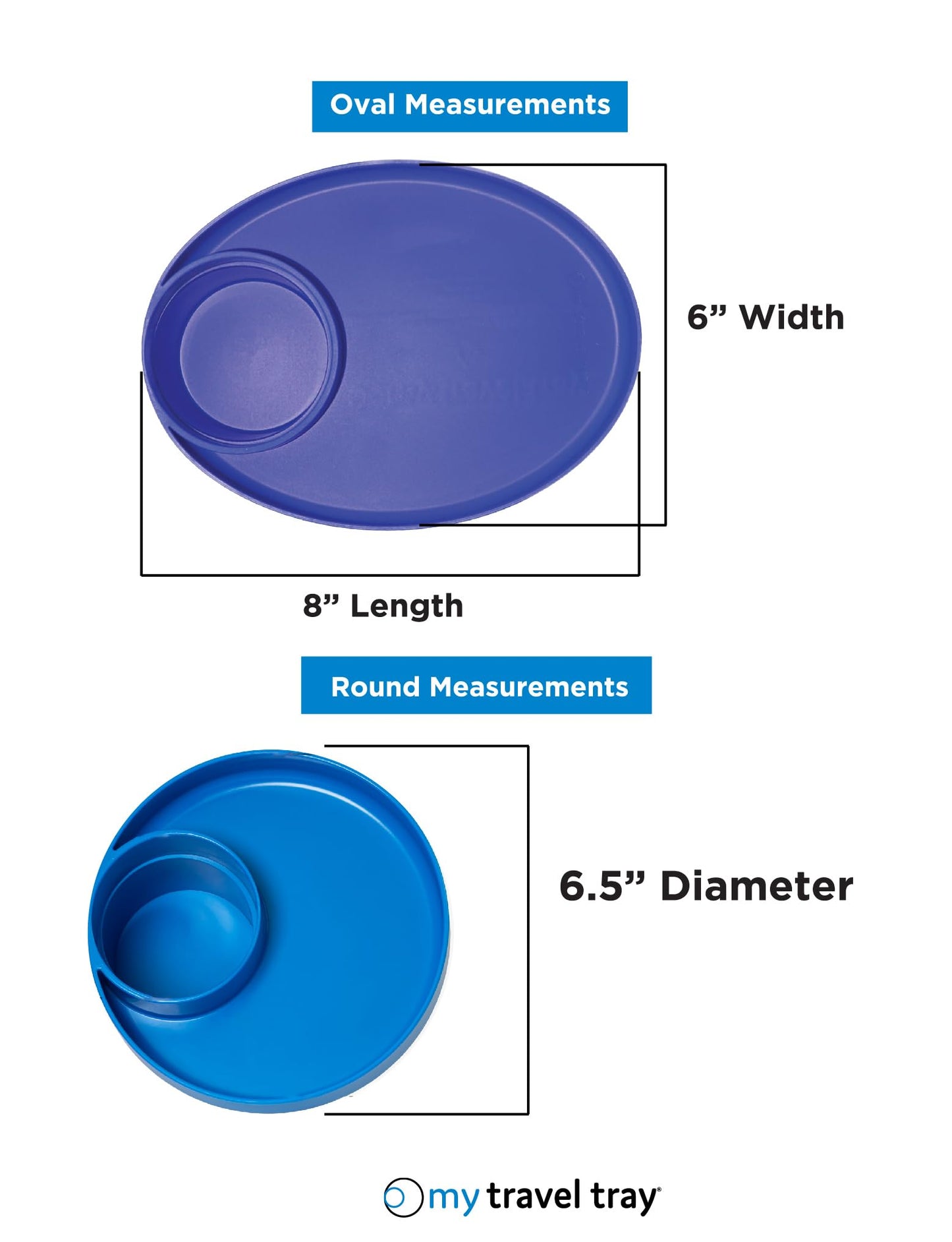 Travel Tray Round, USA Made Easily Convert Your existing Cup Holder to a Tray and Cup Holder for use in a Car Seat, Booster, Stroller, Golf Cart and Anywhere You Have a Cup Holder! Dino Green