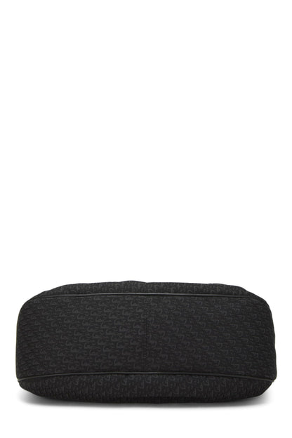 Dior, Pre-Loved Black Trotter Canvas Messenger Bag, Black
