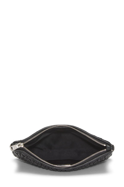 Miu Miu, Pre-Loved Black Nappa Crossbody, Black