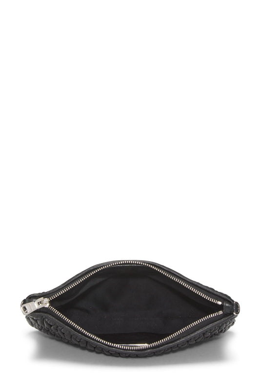 Miu Miu, Pre-Loved Black Nappa Crossbody, Black