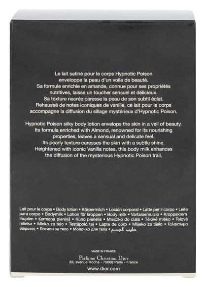 Hypnotic Poison By Christian Dior For Women. Body Lotion 6.8 oz