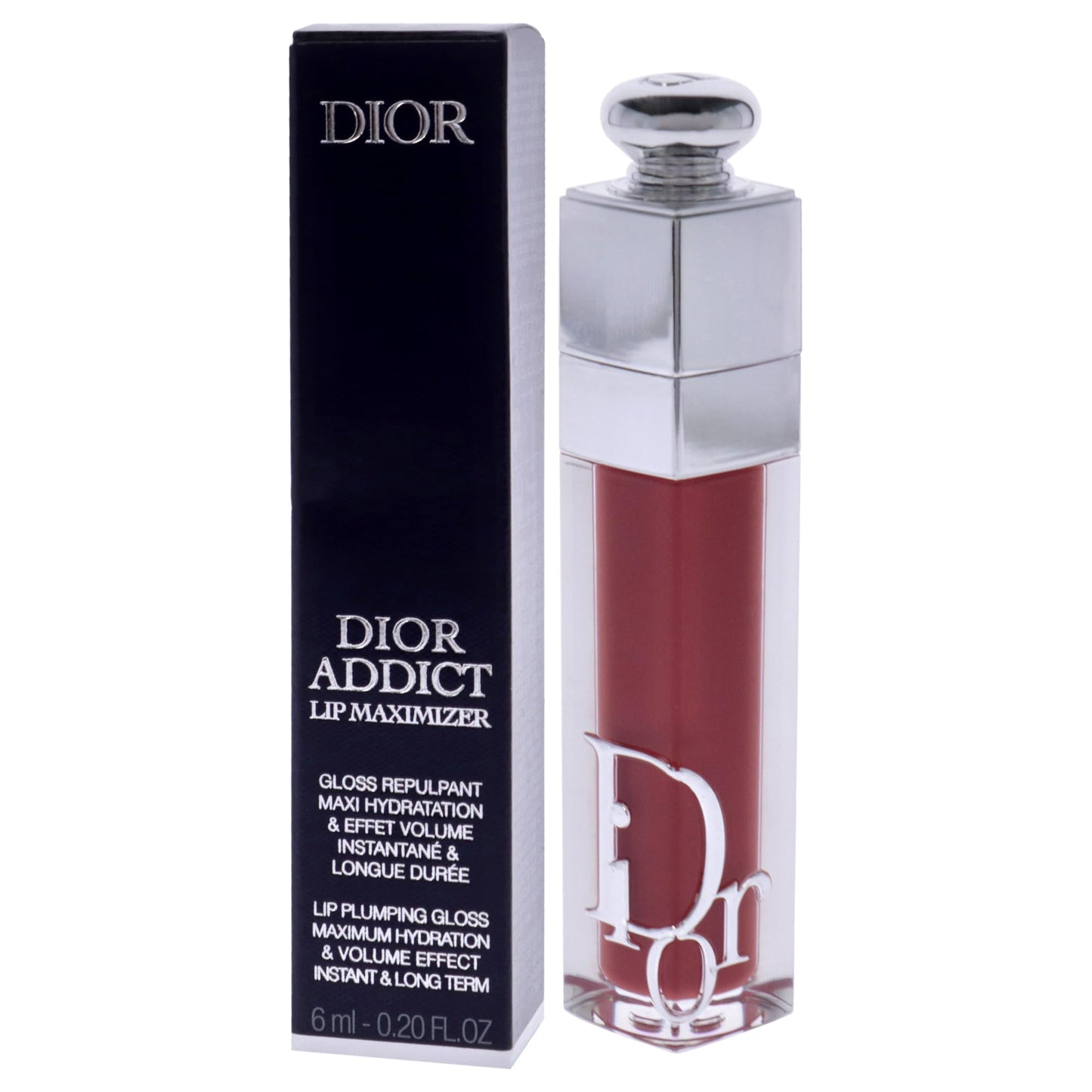 Dior Addict Lip Maximizer - 024 Intense Brick by Christian Dior for Women - 0.2 oz Lip Gloss