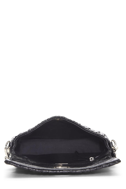 Miu Miu, Pre-Loved Black Nappa Crossbody, Black
