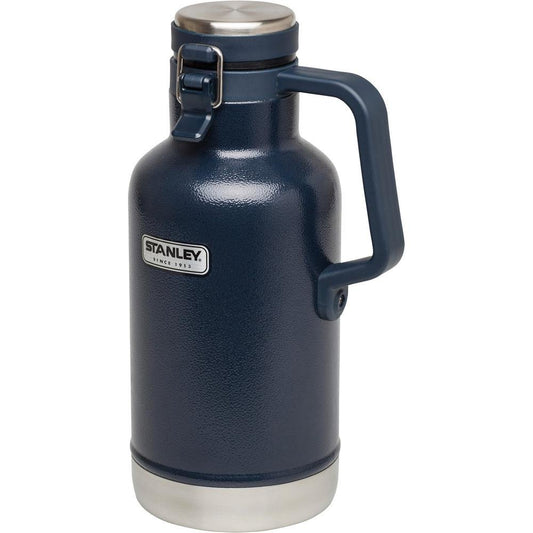 Stanley Classic Easy-Pour Growler 64oz, Insulated Growler Keeps Beer Cold & Carbonated made with Stainless Steel Interior, Durable Exterior Coating & Leak-Proof Lid, Easy to Carry Handle