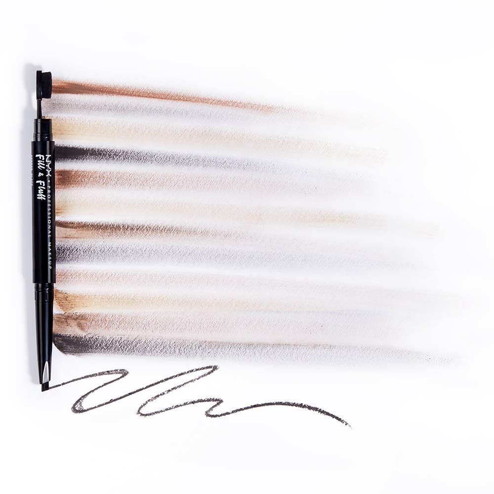 NYX PROFESSIONAL MAKEUP Fill & Fluff Eyebrow Pomade Pencil, Espresso