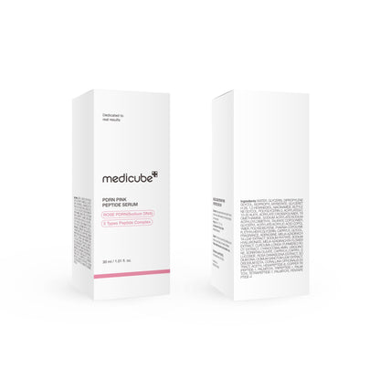 medicube PDRN Pink Peptide Serum, Pink glow serum, Peptide, Niacinamide, Hydrating & Moisturizing & Firming, Uneven Skin Tone, Korean Skincare | 1.01 fl.oz. (1.01 fl.oz., Rose PDRN (Vegan))