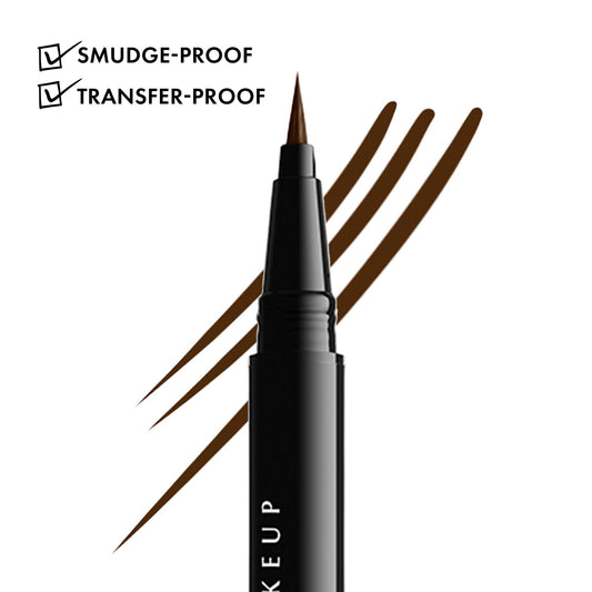 NYX PROFESSIONAL MAKEUP The Brow Glue, Extreme Hold Tinted Eyebrow Gel - Dark Brown & Lift & Snatch Brow Tint Pen, Espresso