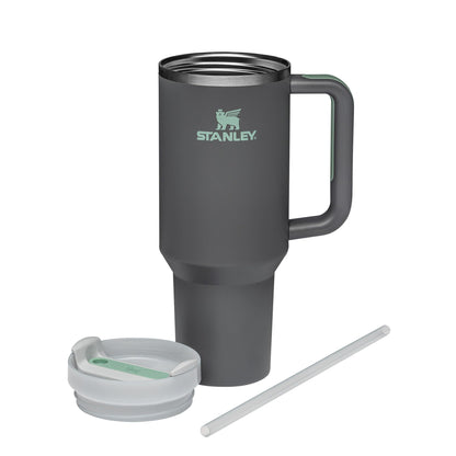 Stanley Quencher H2.0 Travel Tumbler, Charcoal, 1.18 Litre Capacity