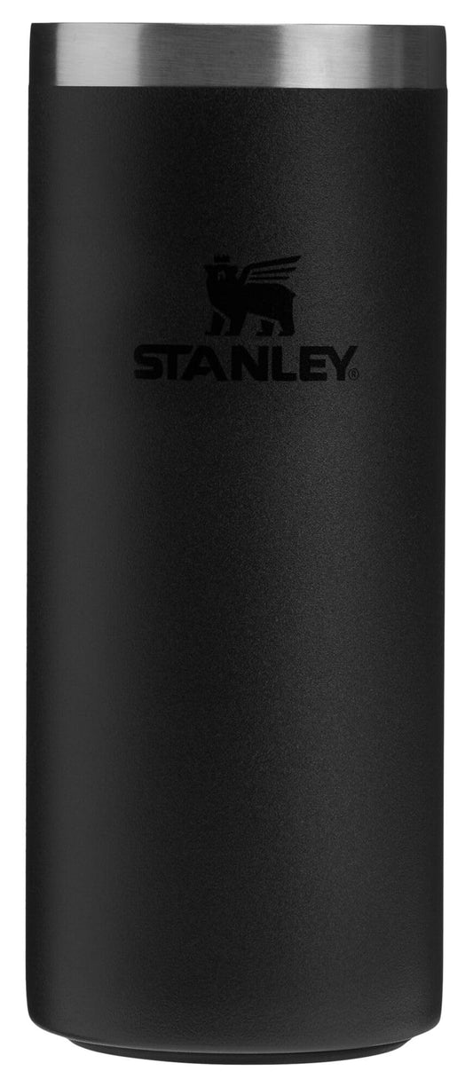 Stanley Everyday Can Cooler Cup 10 oz Slim | Beer, Seltzers, Soda, and Energy Drinks | Doubles as Tumbler | Insulated Stainless Steel Drink Holder | BPA-Free | Black 2.0