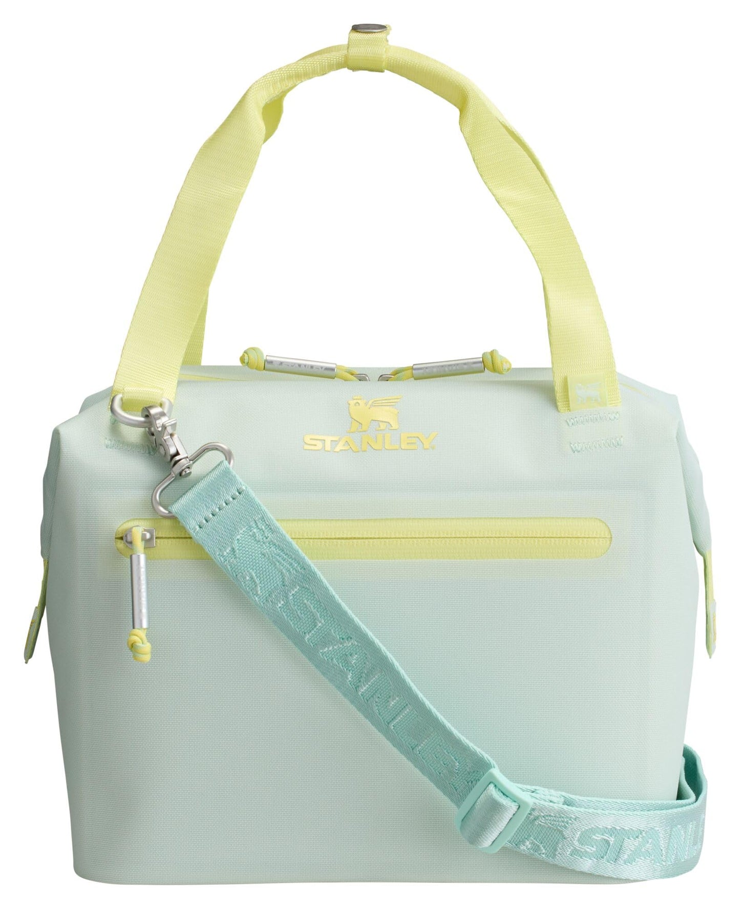 Stanley All Day Julienne Mini Soft Cooler Bag and Lunch Box 7.4 Quarts | 10 Can Cooler with Handles and Strap | Stays Cold for Hours | Insulated Travel Bag with Zipper | BPA-Free | Mist
