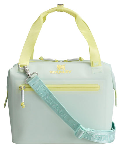 Stanley All Day Julienne Mini Soft Cooler Bag and Lunch Box 7.4 Quarts | 10 Can Cooler with Handles and Strap | Stays Cold for Hours | Insulated Travel Bag with Zipper | BPA-Free | Mist
