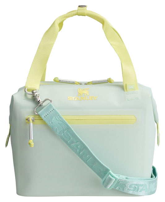 Stanley All Day Julienne Mini Soft Cooler Bag and Lunch Box 7.4 Quarts | 10 Can Cooler with Handles and Strap | Stays Cold for Hours | Insulated Travel Bag with Zipper | BPA-Free | Mist