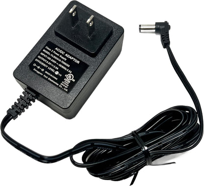 Ninja Power Adapter for BL580 CT661V CT671AV CT672V Smart Screen Blender Duo - AC/DC, 12V DC Barrel, 2A, 1W, Black, Wall Mount, Plastic, 1 Count