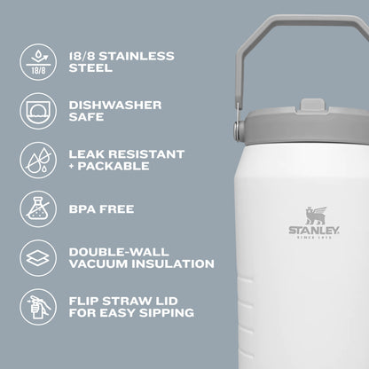 Stanley IceFlow™ Flip Straw Dishwasher Safe Jug 64OZ Lapis