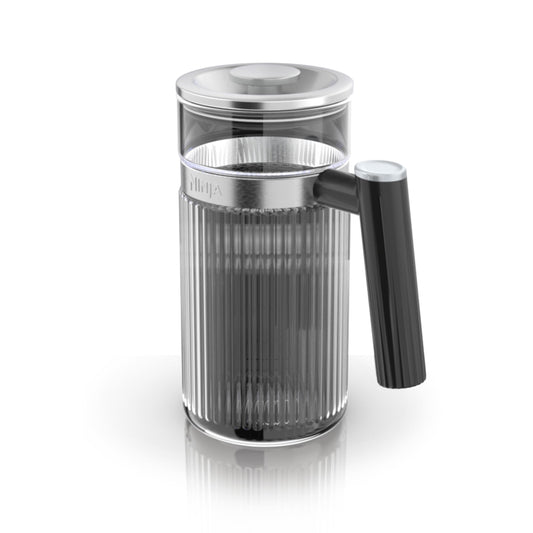 Ninja Luxe Café 28 oz. Shareable Pitcher, for Espresso and Coffee, Glass Carafe, Hot or Iced, Espresso Machine Accessories, XSKSHRBLEPTCHR