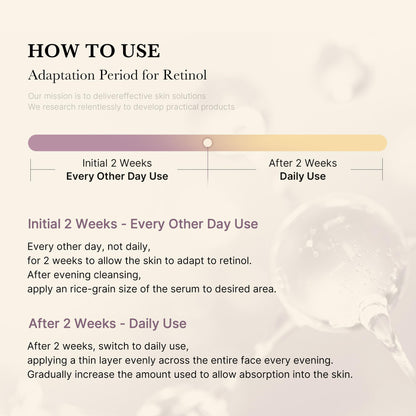 Medicube Deep Reviving Bakuchiol Retinol Facial Serum - Anti-Aging 4th Gen Retinol & Bakuchiol - Targets Fine Lines, Uneven Skin Tone, Blemish Scars - Korean Skin Care, Low Irritant, 1.01 oz