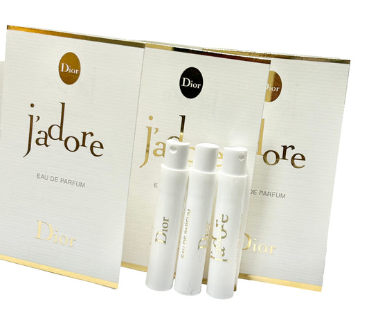 Dior Sample Perfume J'adore Sample Women 1.2 ml / 0.04 fl oz Set of 3