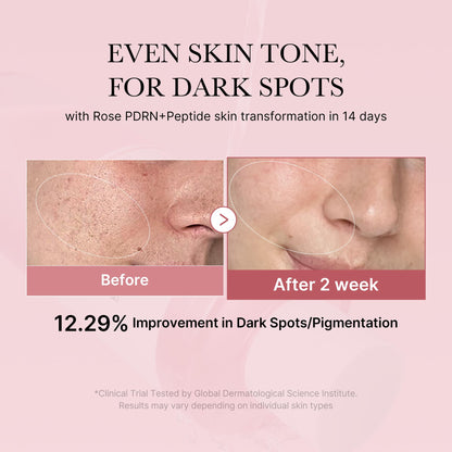medicube Pink Glow Home Care Duo: PDRN Pink Peptide Toner and Collagen Jelly Cream (110ml)
