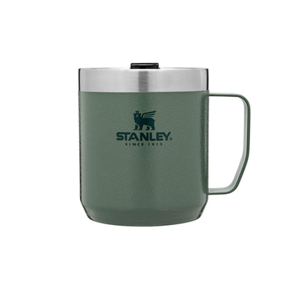 Stanley Classic Legendary Vacuum Insulated Tumbler-Stainless Steel Camp Mug, 1 Count (Pack of 1), Hammertone Green,354 milliliters