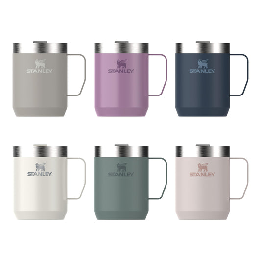 Stanley Classic Legendary Camp Travel Mug 0.23L - Keeps 1 Hour Hot - 2 Hours Cold - Dishwasher Safe - Stainless Steel Camping Mug - BPA-Free Coffee Cup - Shale