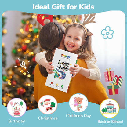 TECJOE 2 Pack LCD Writing Tablet, 8.5 Inch Colorful Doodle Board Drawing Tablet for Kids, Christmas Stocking Stuffers Birthday Gifts Travel Games Toys for Age 3 4 5 6 Boys Girls Toddles