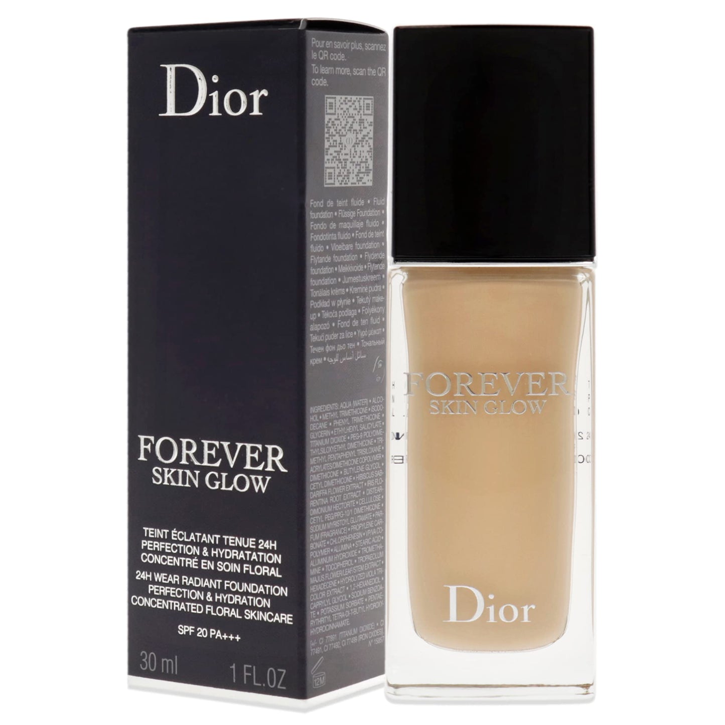 Christian Dior Dior Forever Skin Glow Foundation SPF 20-2N Neutral Glow Foundation Women 1 oz