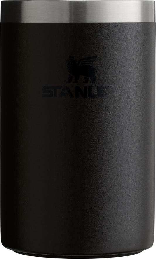Stanley Everyday Can Cooler Cup 10 oz | Beer, Seltzers, Soda, and Energy Drinks | Doubles as Tumbler | Insulated Stainless Steel Drink Holder | BPA-Free | Black 2.0