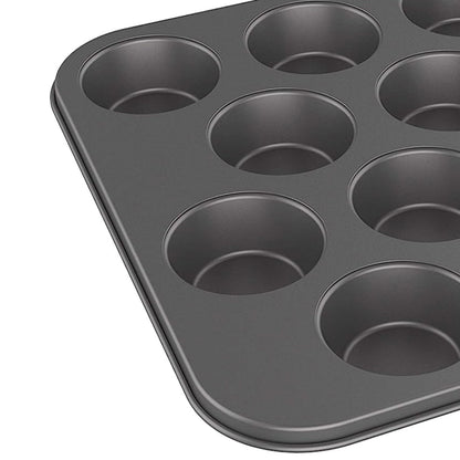 Ninja 12 cup Muffin Pan, Medium, Grey