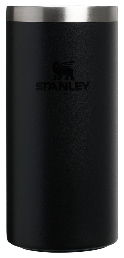 Stanley Everyday Can Cooler Cup 15 oz | Beer, Seltzers, Soda, and Energy Drinks | Doubles as Tumbler | Insulated Stainless Steel Drink Holder | BPA-Free | Black 2.0