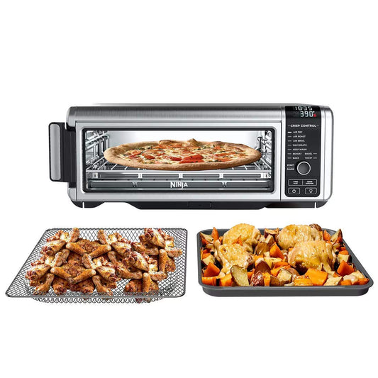 Ninja Foodi 9-in-1 Digital Oven Air Fry, Air Roast/ Broil, Bake, Bagel, Toast, Dehydrate, Keep Warm, and Reheat - Stainless Steel