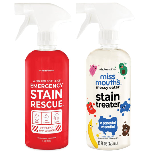 Miss Mouth's Messy Eater Stain Treater and Emergency Stain Rescue 16oz Bottle Bundle