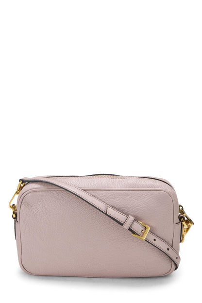 Miu Miu, Pre-Loved Pink Leather Crossbody, Pink