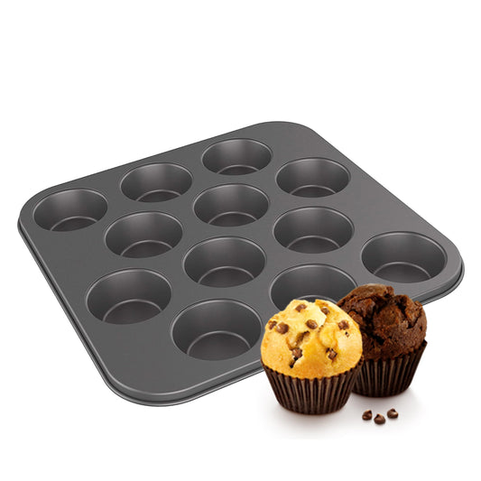 Ninja 12 cup Muffin Pan, Medium, Grey