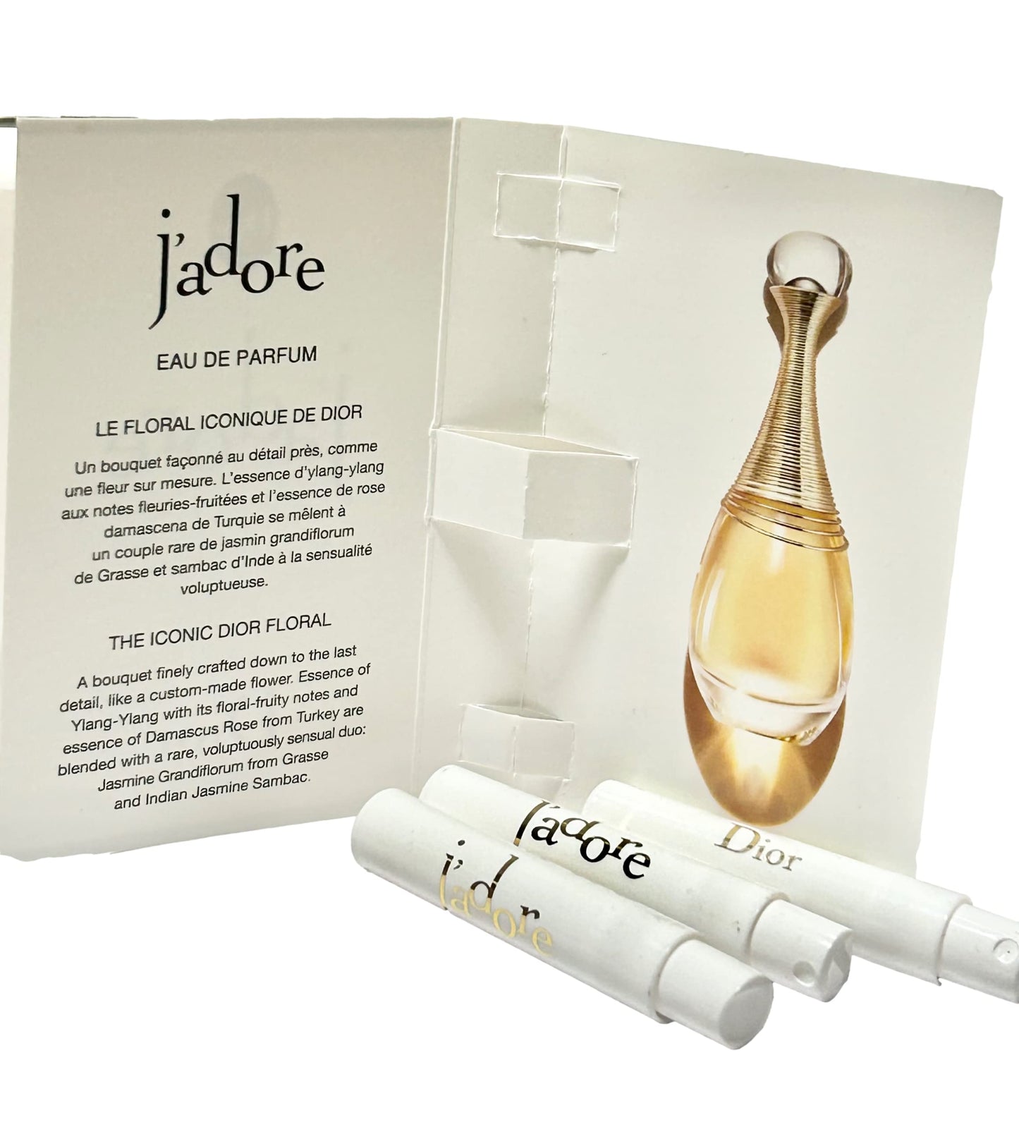 Dior Sample Perfume J'adore Sample Women 1.2 ml / 0.04 fl oz Set of 3