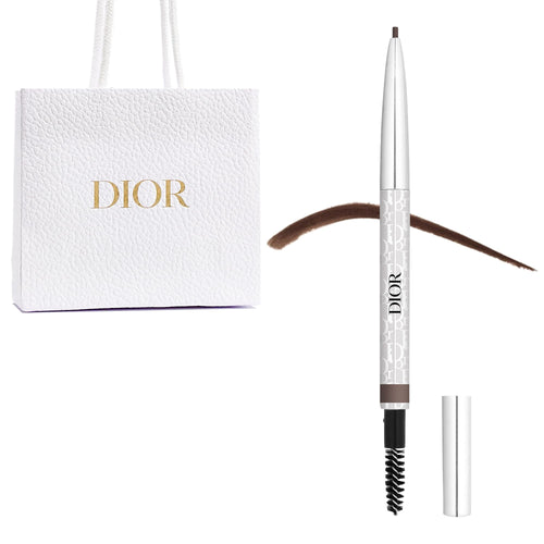 Dior Diorshow Brow Styler Eyebrow Pencil - waterproof with ultrafine retractable tip, 0.003 Ounce (03 Brown)
