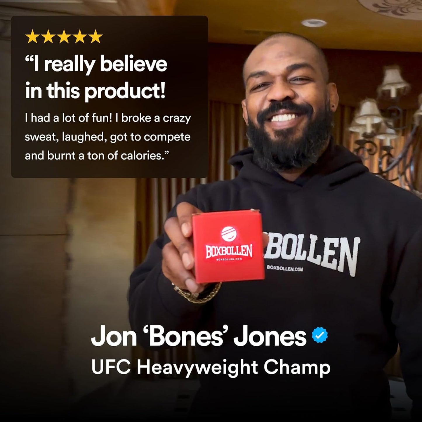 Boxbollen® Original with App, Used by Celebrities - MMA Gear Boxing Ball - Boxing Reflex Ball with Adjustable Strap - Interactive The Boxball App Integration - Stocking Stuffer Ideas - (RED)
