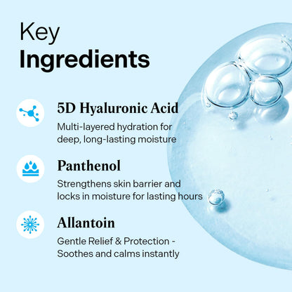 Torriden DIVE IN Serum 1.69 fl oz + refill pouch 1.69 fl oz | Deep Hydration to Get Glow Skin | Hyaluronic Acid, Panthenol, Allantoin | Korean Facial Serum