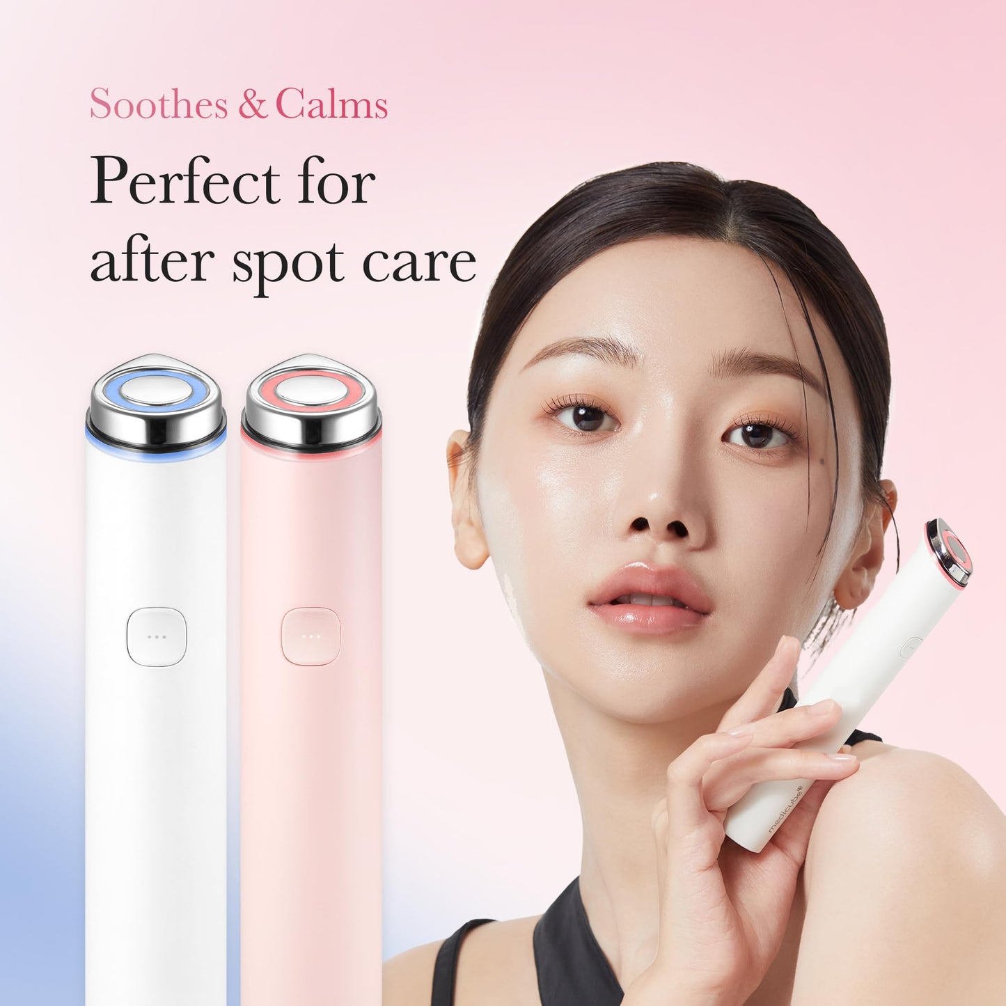 medicube Everyday Easy Glow Duo for After Spot Care Use: Mini Booster Pro Pink and TXA+Niacinamide Capsule Cream