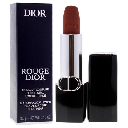 Dior Rouge Couture Velvet Lipstick - 200 Nude Touch by Christian for Women - 0.12 oz Lipstick (Refillable)