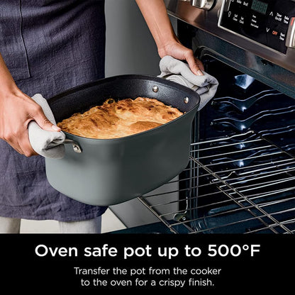 Ninja MC1001 Foodi Possible Slow Cooker PRO Multi-Cooker (Renewed) Bundle with 3 YR CPS Enhanced Protection Pack