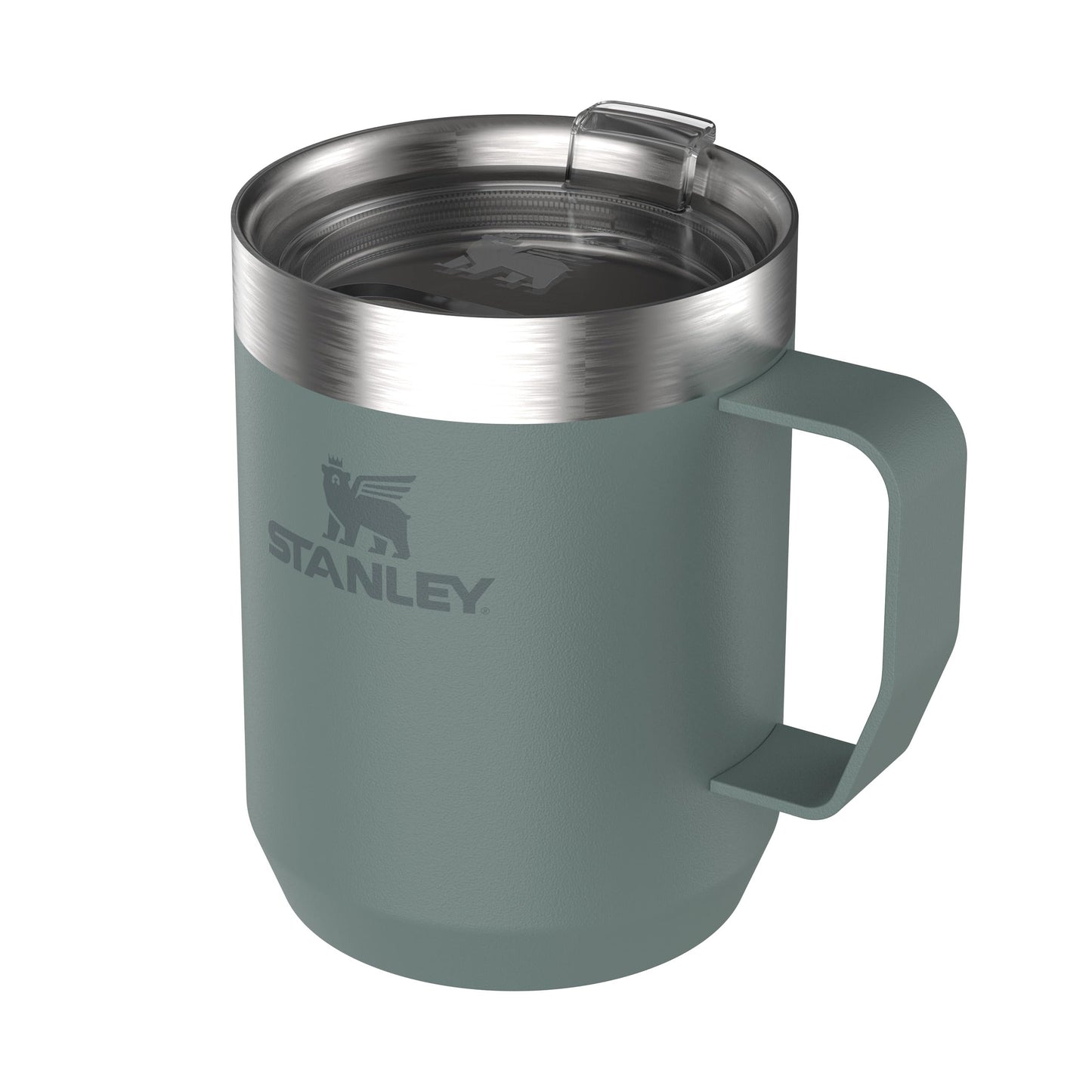 Stanley Classic Legendary Camp Travel Mug 0.23L - Keeps 1 Hour Hot - 2 Hours Cold - Dishwasher Safe - Stainless Steel Camping Mug - BPA-Free Coffee Cup - Shale