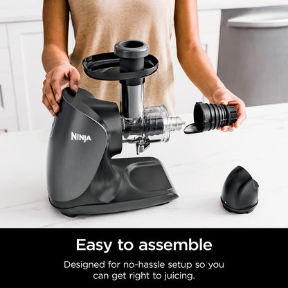Ninja JC101 Cold Press Pro Juicer, Easy Clean, 1st Generation, Graphite