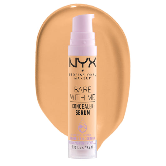 NYX PROFESSIONAL MAKEUP Bare With Me Concealer Serum, Concealer Makeup For Up To 24Hr Hydration - Golden
