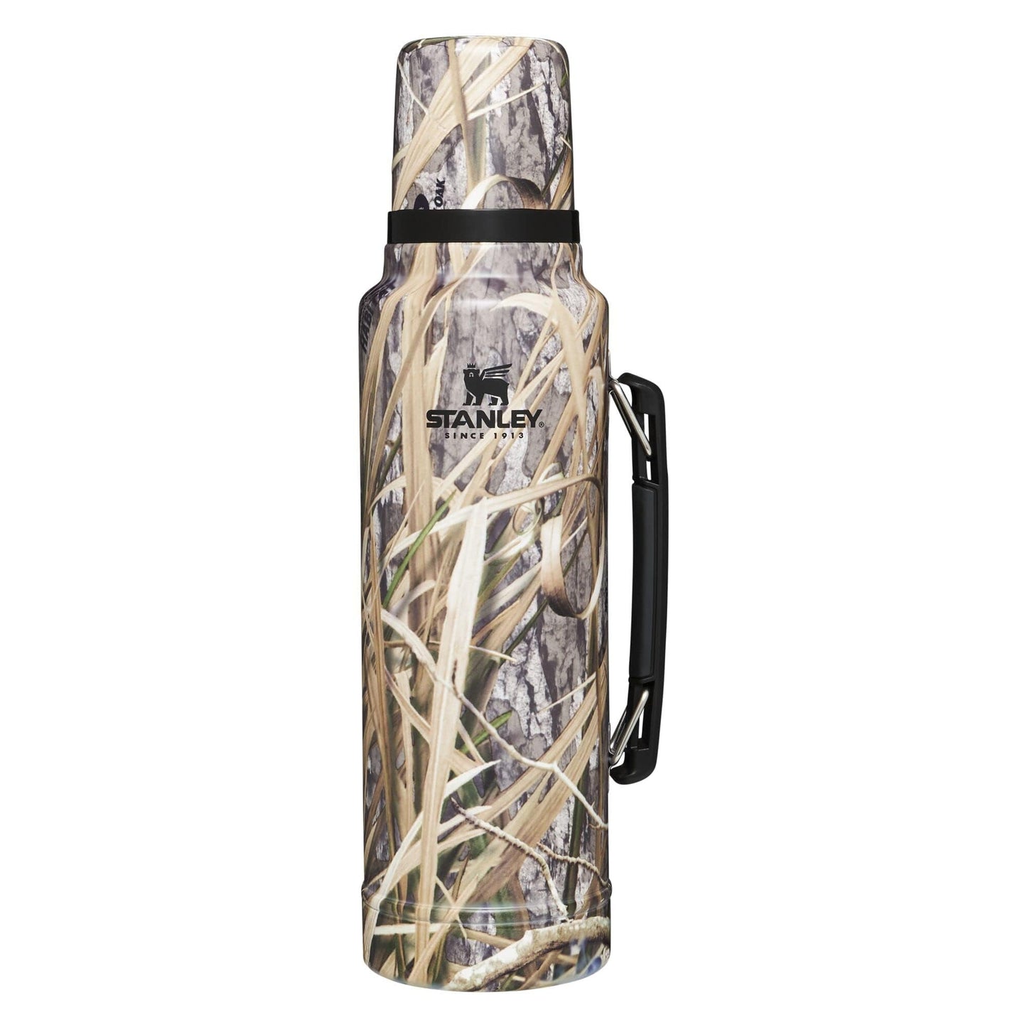 Stanley Classic Legendary Vacuum Bottle 1.5 qt | Wide Mouth with Leakproof Cup Lid | Keep Drinks Hot or Cold | Packable for Travel | Insulated Stainless Steel Thermal Bottle | BPA-Free | Habitat