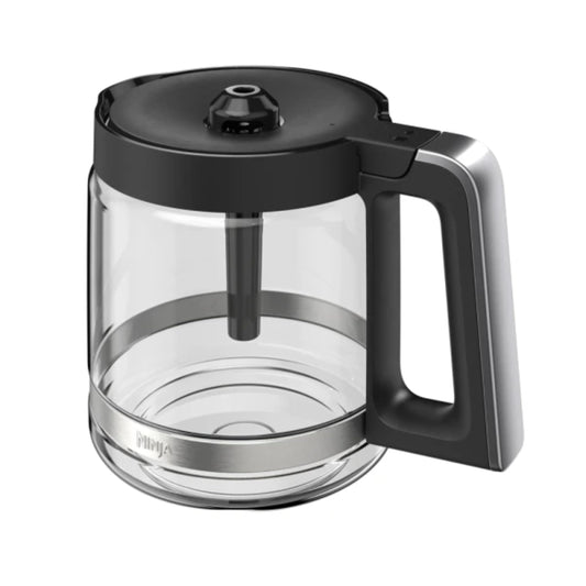 Ninja 70 oz. Glass Carafe with Brew-Through Lid for Ninja Programmable ZL 14-Cup Coffee Maker, DCM200, DCM201, BPA Free, Dishwasher Safe, 785KKU200