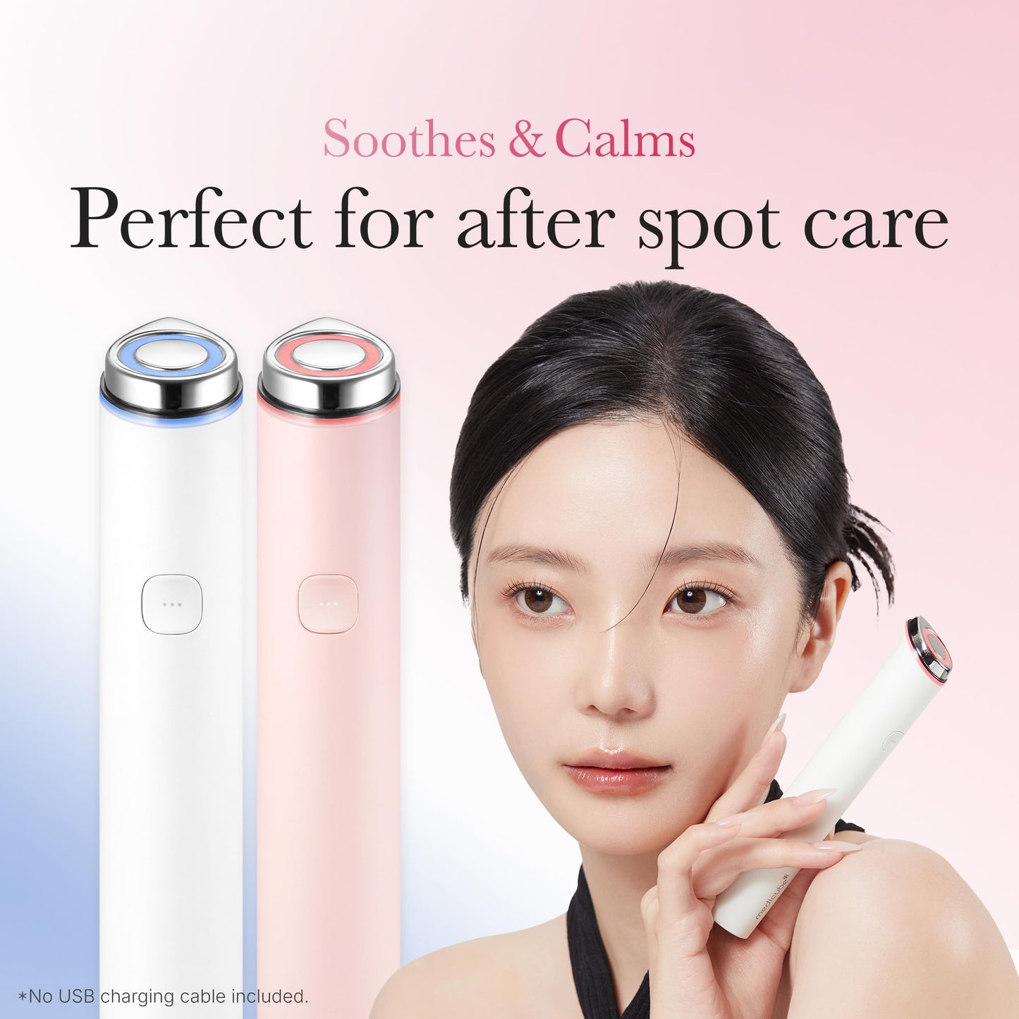 medicube Glass Glow Advanced Hydration & Plump Duo: Mini Booster Pro Pink and Salmon DNA PDRN Pink One Day Serum
