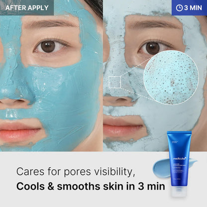 medicube Zero Pore Blackhead Mud Mask with Jelly Brush