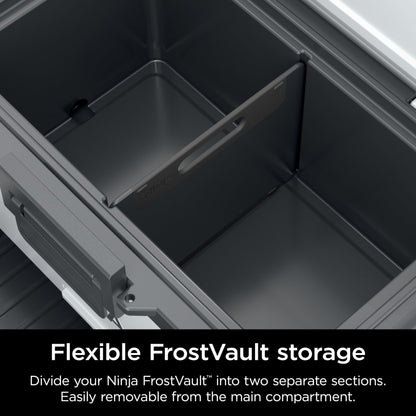Ninja FrostVault Cooler Divider Insert & Cutting Board, Multipurpose Removable Divider, Easy to Clean, Dishwasher Safe, Designed to Fit Ninja FrostVault, Black, XSKCUTBRDDIVDR